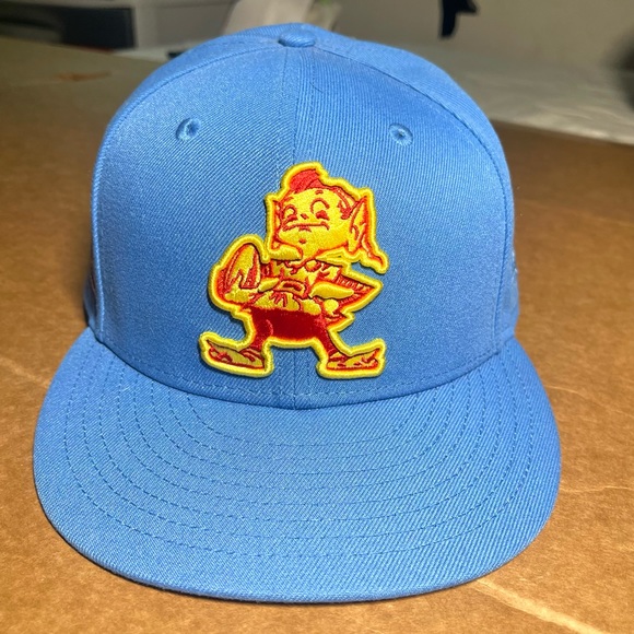 Cleveland Browns "Cereal Pack Bonus Flavors" 60th Anniversary 59FIFTY 7 7/8 hat - Picture 2 of 6